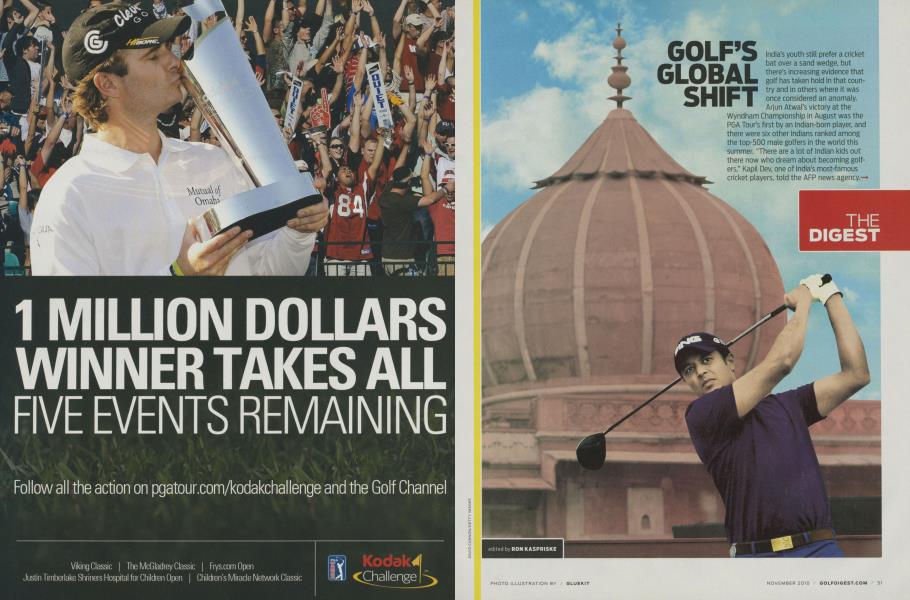 GOLF’S GLOBAL SHIFT