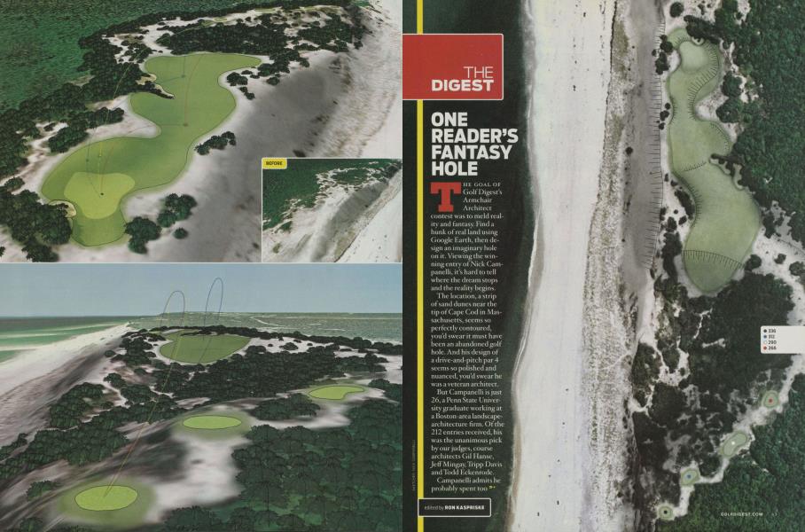 ONE READER’S FANTASY HOLE