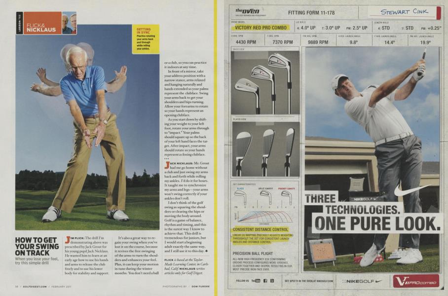 HOW TO GET YOUR SWING ON TRACK