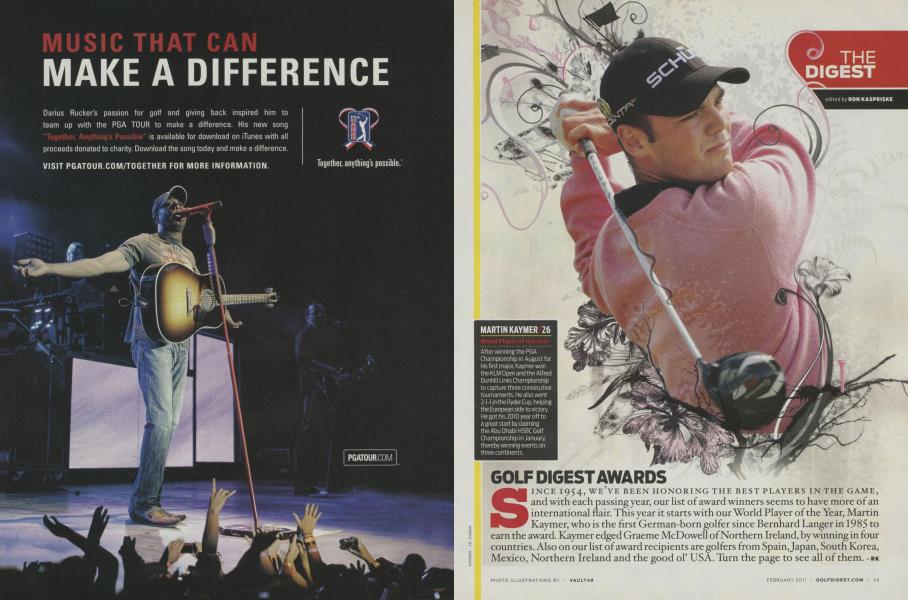GOLF DIGEST AWARDS