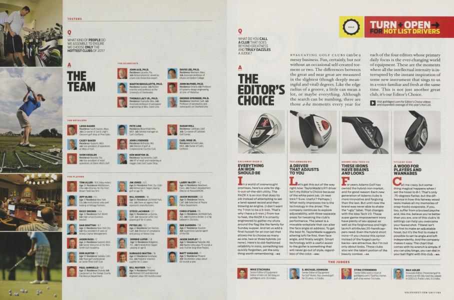 THE EDITOR’S CHOICE