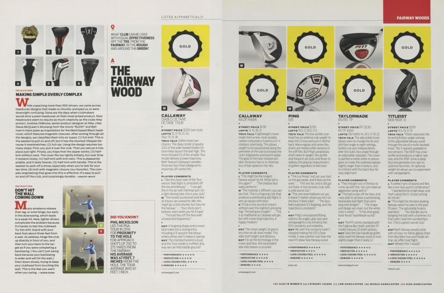 THE FAIRWAY WOOD