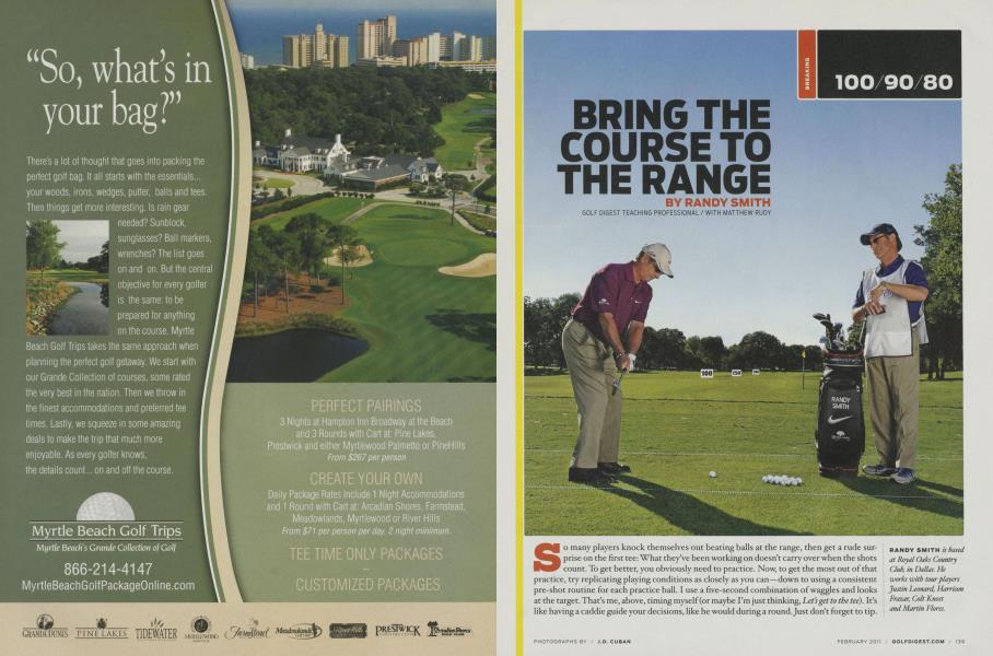 BRING THE COURSE TO THE RANGE