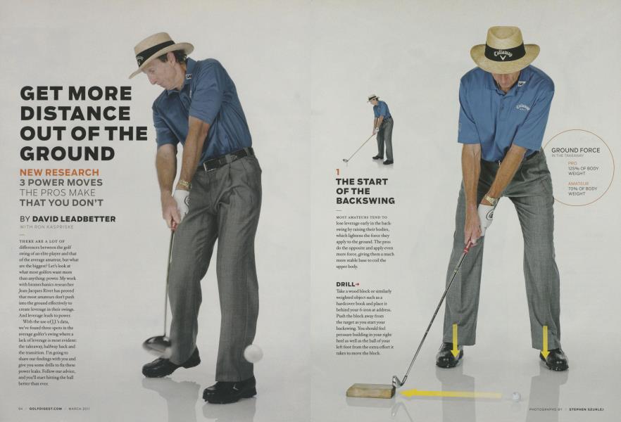 GET MORE DISTANCE OUT OF THE GROUND
