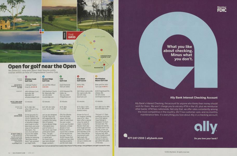 Open for golf near the Open