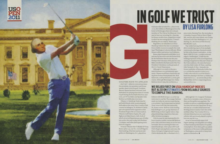 IN GOLF WE TRUST