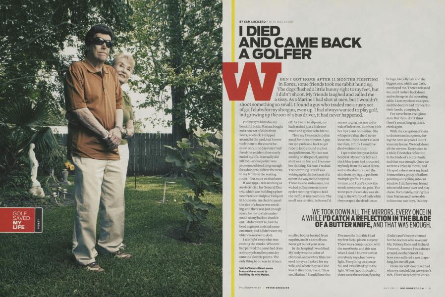I DIED AND CAME BACK A GOLFER