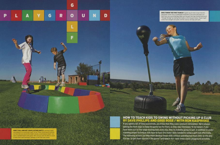 HOW TO TEACH KIDS TO SWING WITHOUT PICKING UP A CLUB