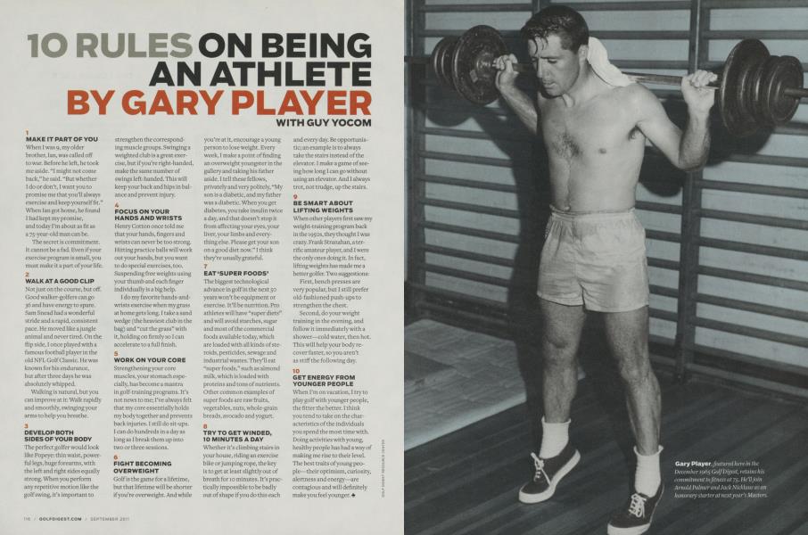 lO RULES ON BEING AN ATHLETE