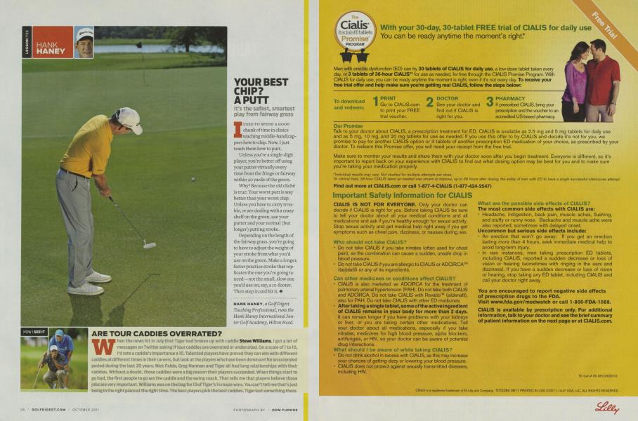 YOUR BEST CHIP? A PUTT