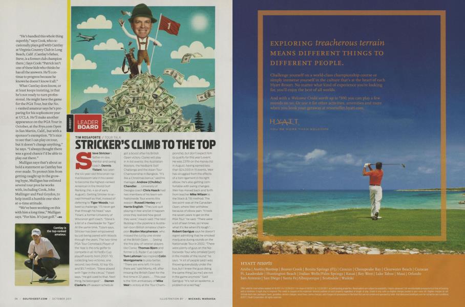 STRICKER’S CLIMB TO THE TOP
