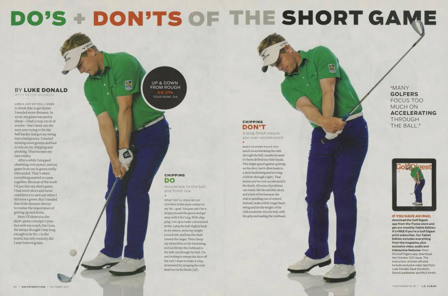 DO’S + DON’TS OF THE SHORT GAME