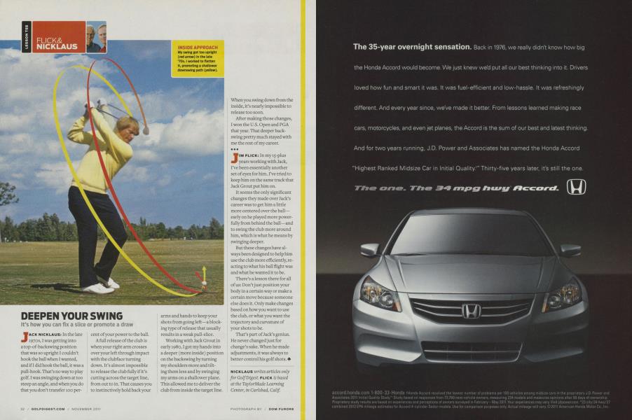 DEEPEN YOUR SWING