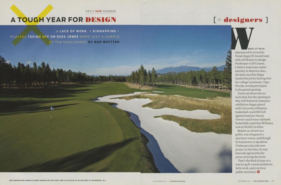 A TOUGH YEAR FOR DESIGN