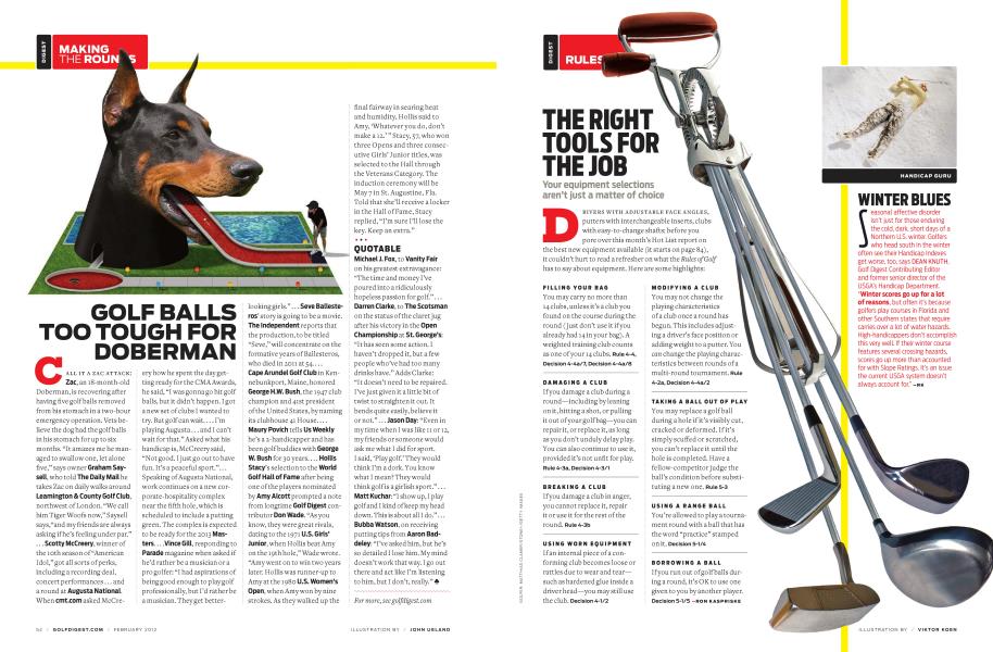 THE RIGHT TOOLS FOR THE JOB