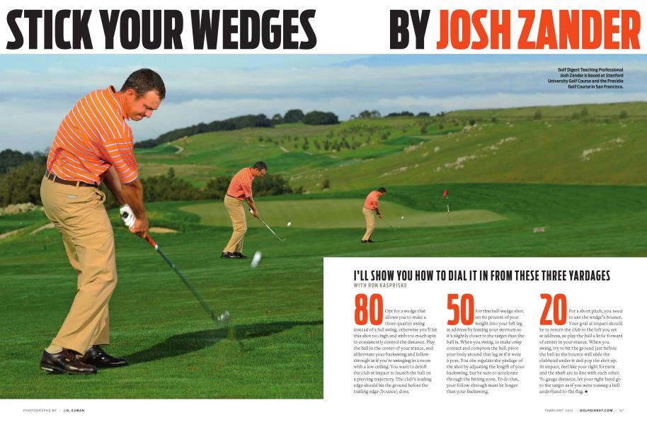 STICK YOUR WEDGES