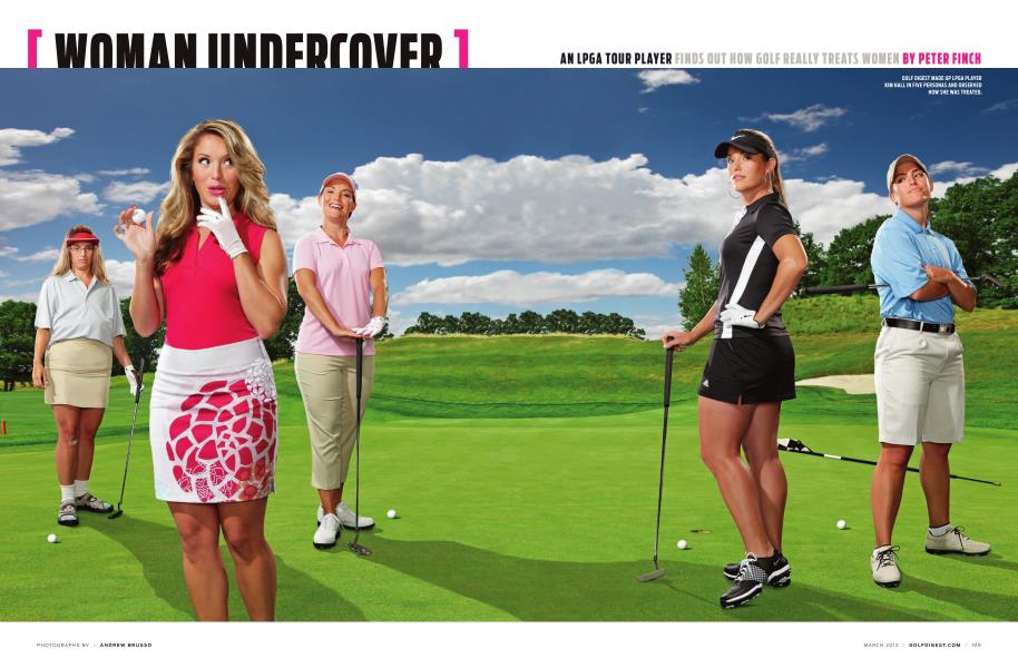 WOMAN UNDERCOVER