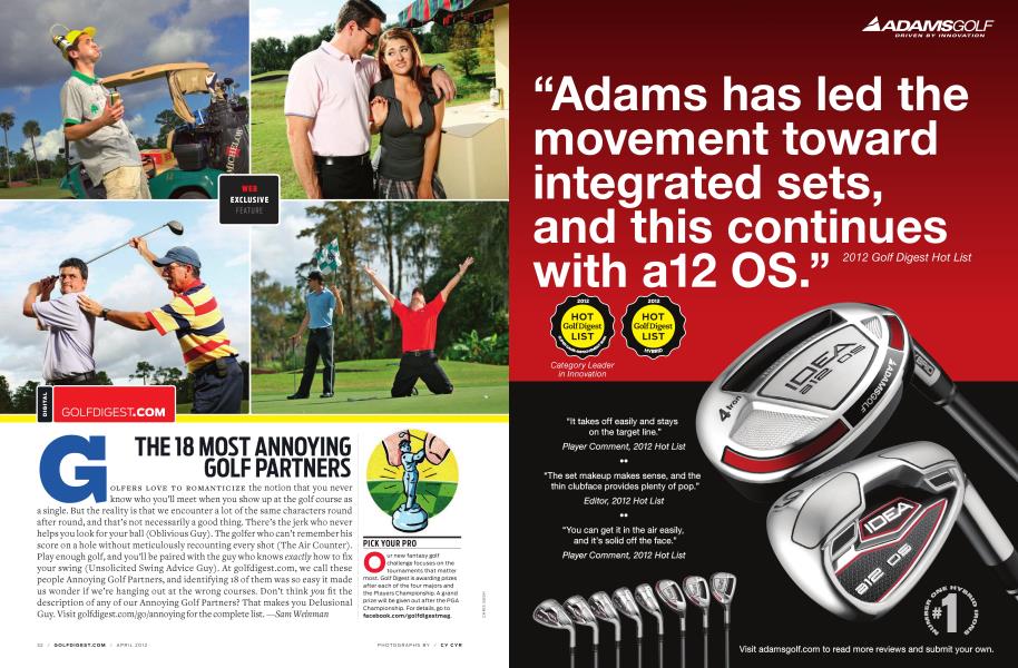 THE 18 MOST ANNOYING GOLF PARTNERS