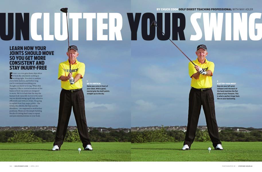 UN CLUTTER YOUR SWING