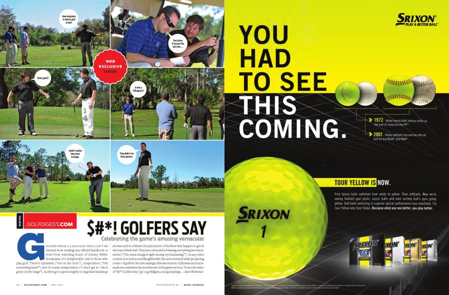 $#*!GOLFERS SAY