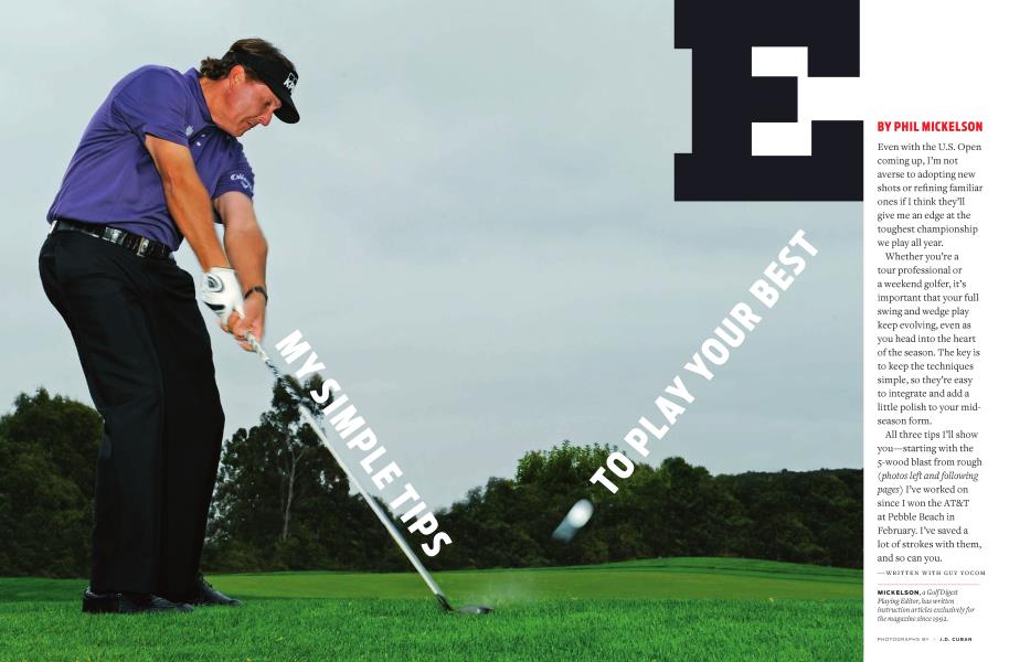 MY SIMPLE TIPS TO PLAY YOUR BEST