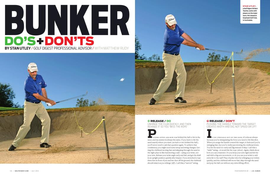BUNKER DO'S+DON'TS