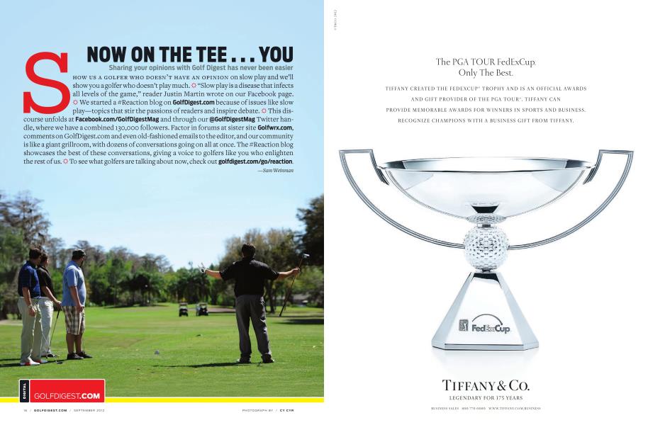 ON THE TEE... YOU