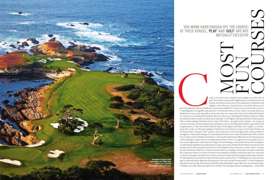MOST FUN COURSES