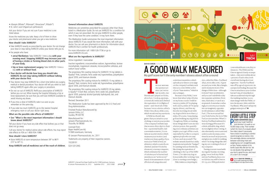 A GOOD WALK MEASURED