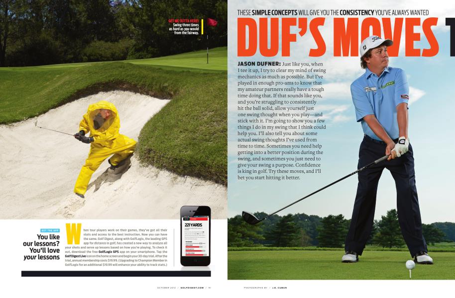 DUF'S MOVES TO HIT IT SOLID