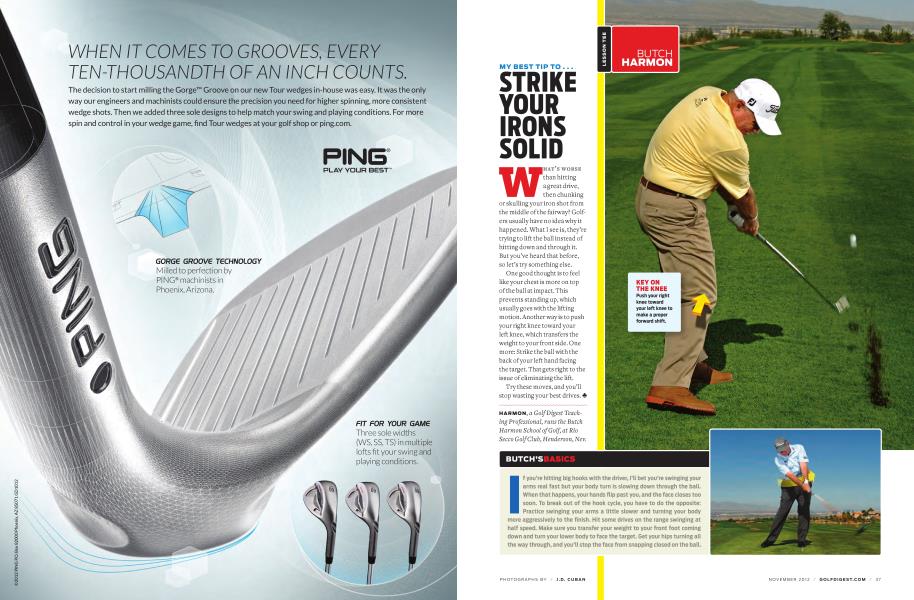 MY BEST TIP TO... STRIKE YOUR IRONS SOLID