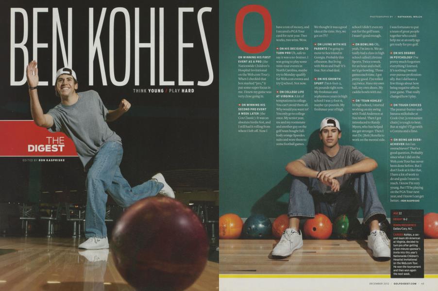 BEN KOHLES THINK YOUNG / PLAY HARD
