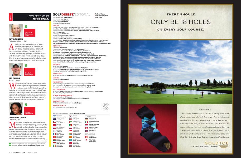 GOLF DIGEST/EDITORIAL