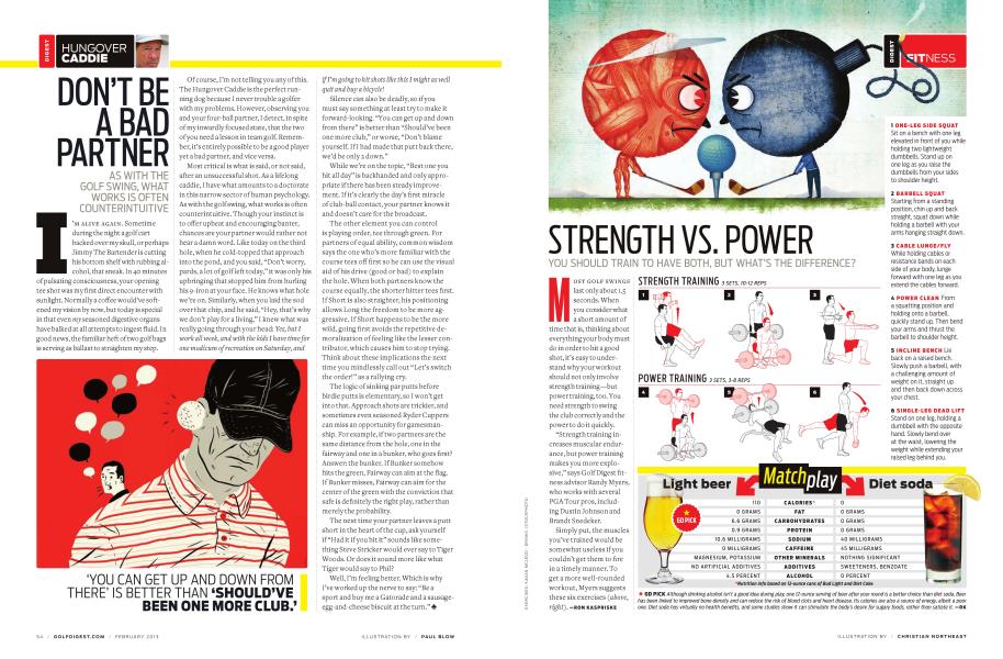 STRENGTH VS. POWER