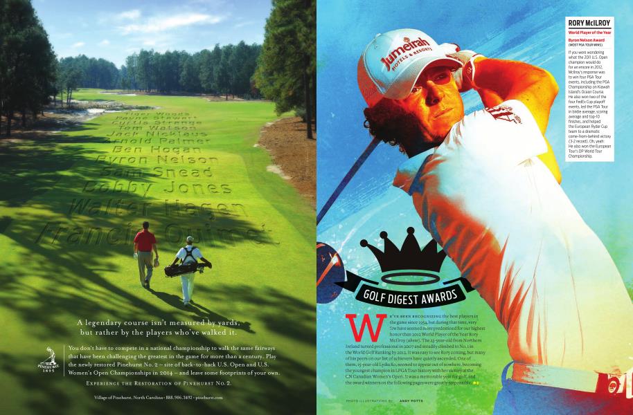 GOLF DIGEST AWARDS