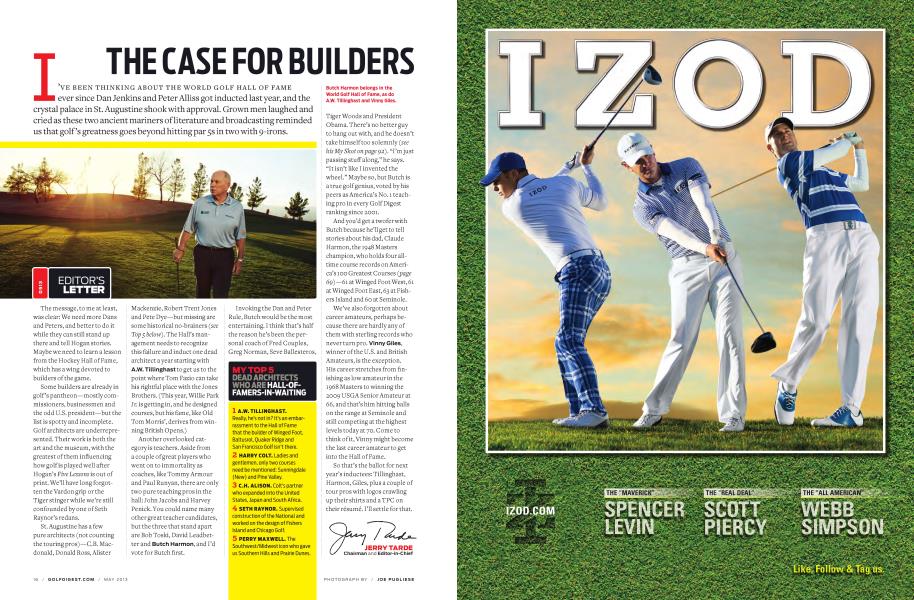 THE CASE FOR BUILDERS