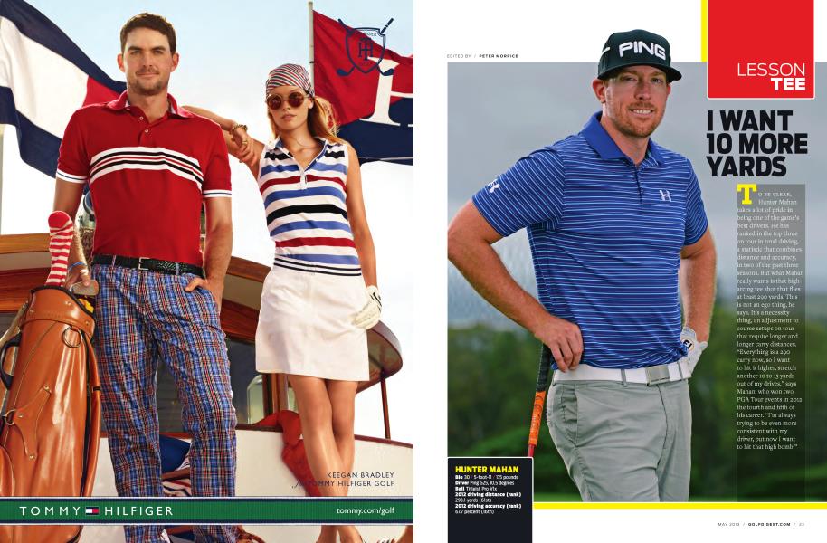 HUNTER MAHAN: I WANT 10 MORE YARDS