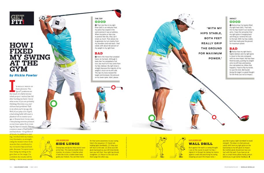 HOW I FIXED MY SWING AT THE GYM