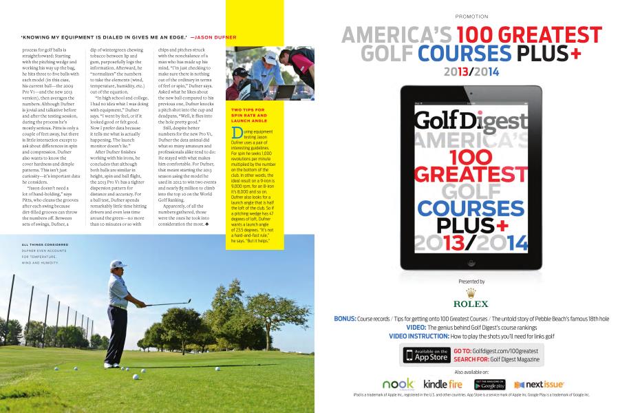 100 GREATEST GOLF COURSES