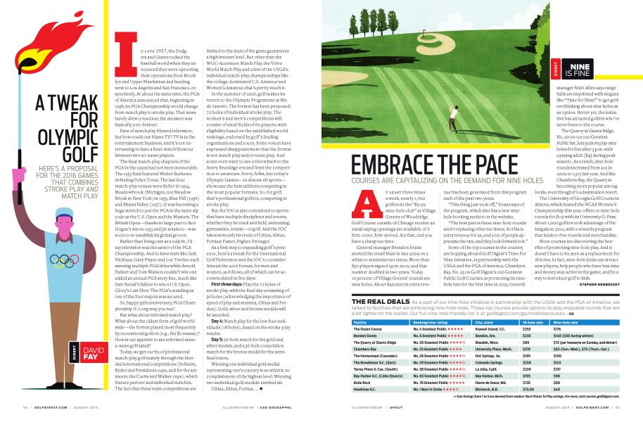 EMBRACE THE PACE