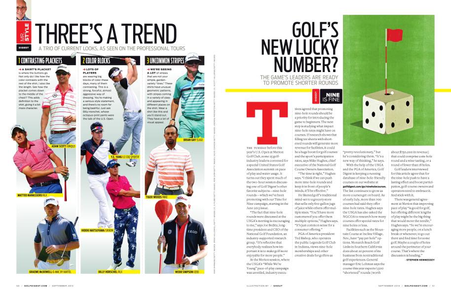GOLF’S NEW LUCKY NUMBER?