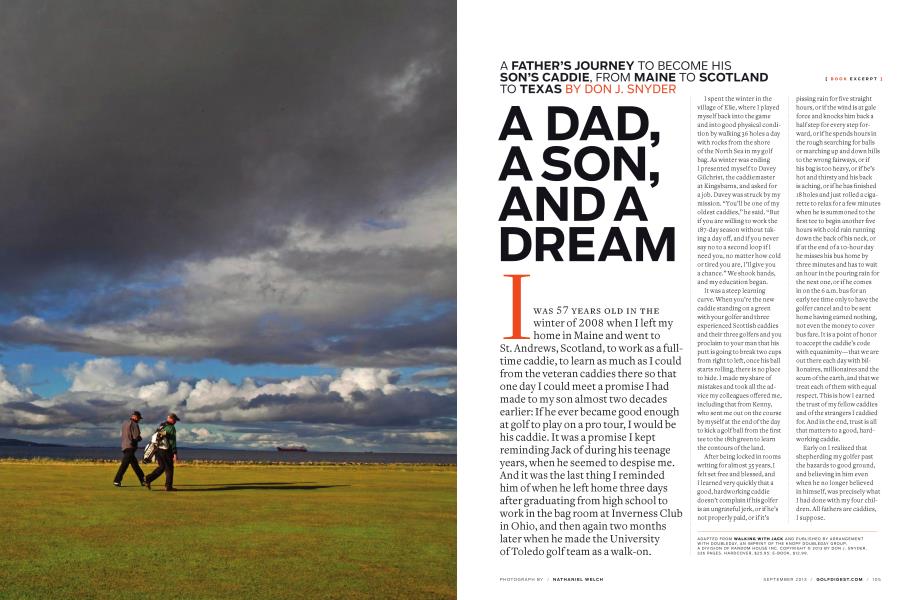 A DAD, A SON, AND A DREAM