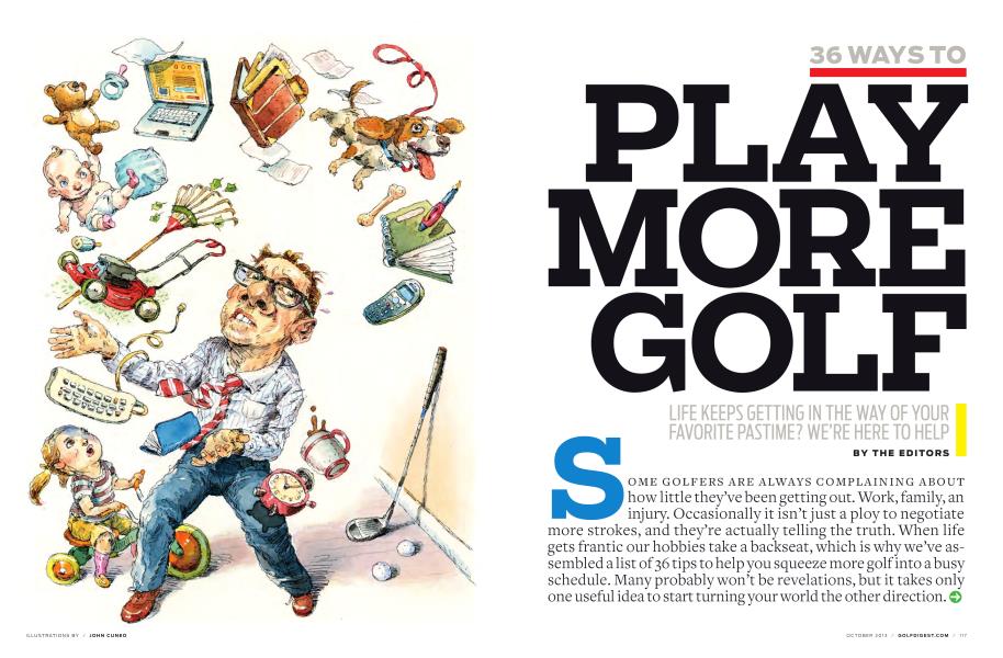 36 WAY TO PLAY MORE GOLF