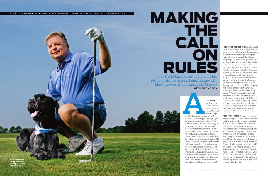 MAKING THE CALL ON RULES