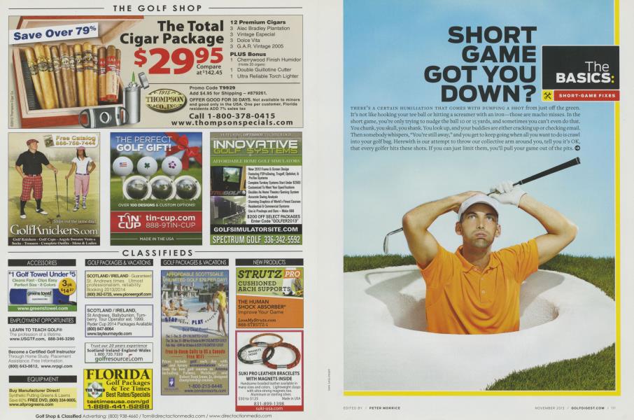 SHORT GAME GOT YOU DOWN?