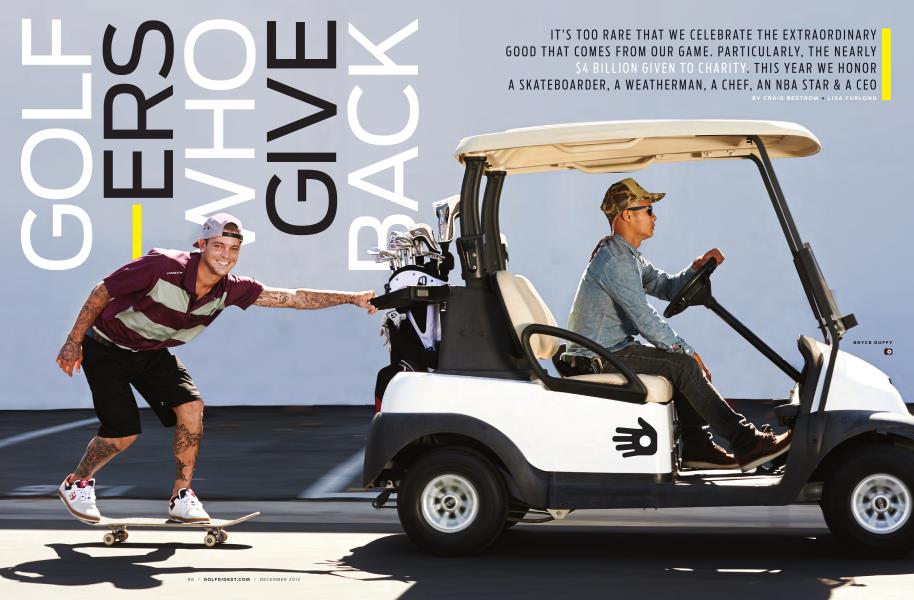 GOLFERS WHO GIVE BACK
