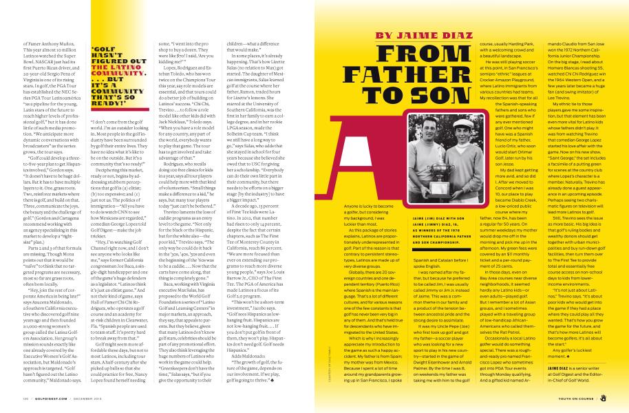 FROM FATHER TO SON