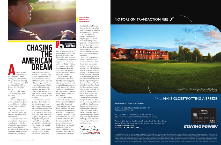 CHASING THE AMERICAN DREAM