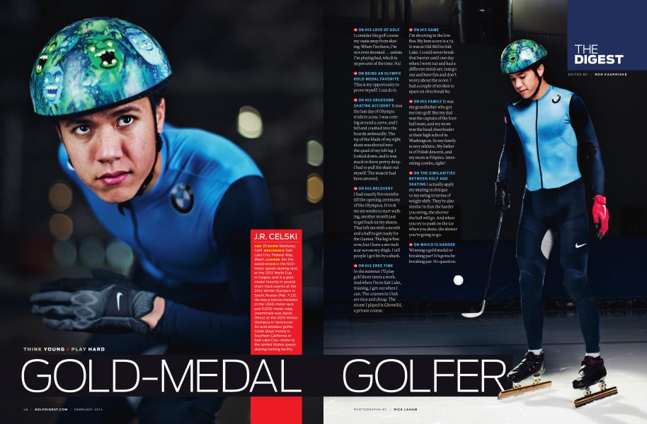 GOLD-MEDAL GOLFER