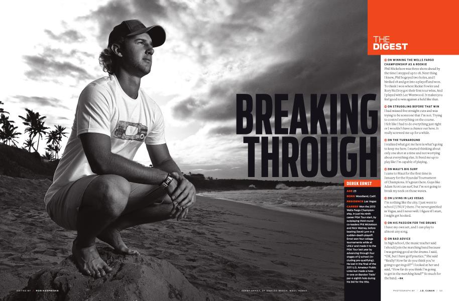 BREAKING THROUGH